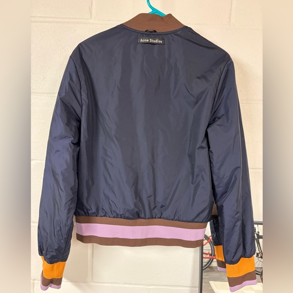 Acne Studios Mills Face Reversible Bomber Jacket - Picture 2 of 5